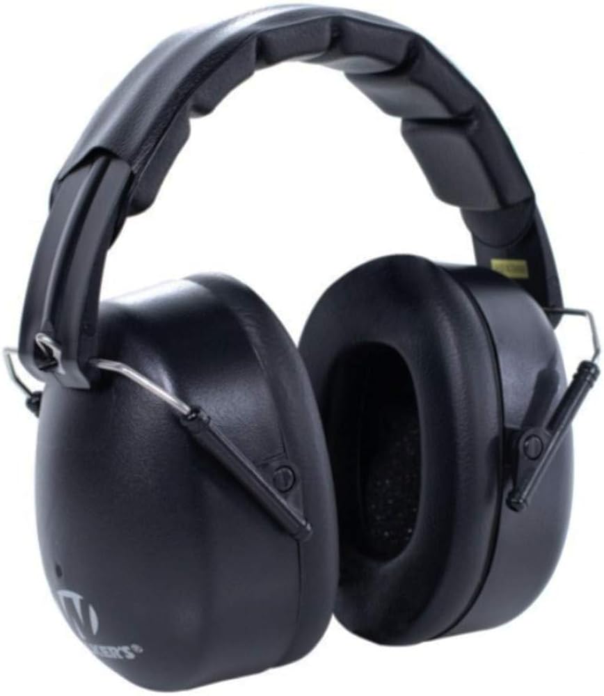 Walkers EXT Range Shooting Folding Muff, 34 NRR : Hunting Earmuffs : Clothing