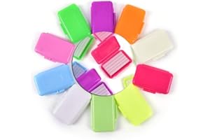 Angzhili 10 Pack Dental Orthodontics Wax for Brace Wearers Gum Protection (Multi-Color)