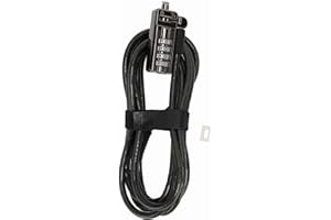 Mtlavishness Laptop Cable Lock Anti Theft Keyless Security Cable with 4 Digit Password for Lenovo and Nano Hole Laptops Ideal