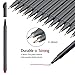 Fineliner Coloring Pen Set, 0.38mm Colored Fine Line Sketch Writing Drawing Pens, 24 Assorted Colors Porous Pen for Bullet Journal and Taking Note by Trandpter