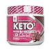 Exogenous Ketones Supplement with Beta Hydroxybutyrate BHB Salts for The Ketogenic Diet – Keto Shake Powder Drink to Help Reach Ketosis, Reduce Stress, and Boost Energy