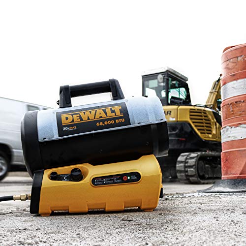 DeWALT DXH70CFAV 68,000 BTU Cordless Forced Air Propane Heater Pricepulse