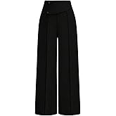 SOLY HUX Women's Plus Size Spring Elastic High Waisted Dress Pants Business Casual Work Office Trousers