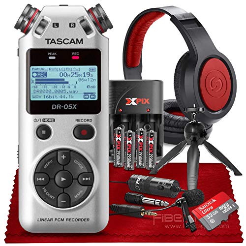 Tascam DR05X 2Input / 2Track Portable Stereo Handheld Digital Audio