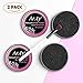 2 PACK Arsty Makeup Brushes Color Removal Cleaner Sponge - Easily Remove Eye Shadow or Blush Color from Makeup Brushes and Switch to Next Color (2Pack)