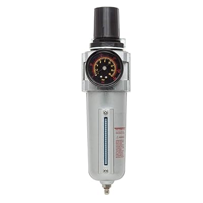Rockwood 1/2 in. Npt Air Filter Regulators Pressure Regulator with Condensate Discharge Filter and Pressure Gauge Connections