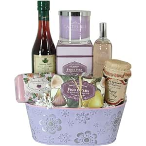Amazon.com : Fig Luxury Spa And Gourmet French Gift Basket, Luxury : Grocery &Amp; Gourmet Food
