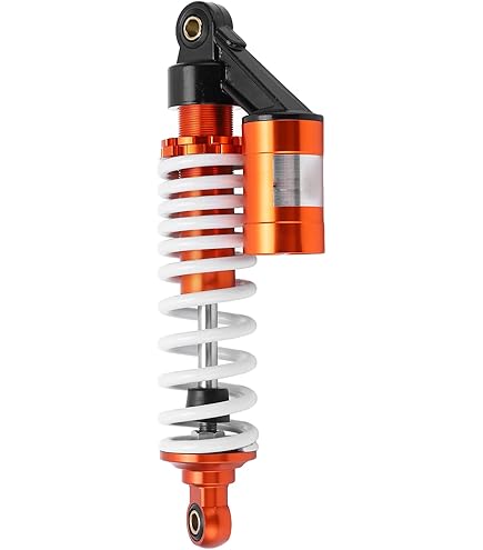 Amortisseur Universel Moto/ATV - 280 Mm (œil à œil), Ressort Acier 7 Mm, Charge Max 200 Kg/paire - 12