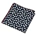 Mantieqingway Men's Cotton Printed Floral Pocket Square 028