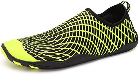 EARSOON Mens Quick-Dry Water Shoes Lightweight Aqua Trainers for Mens and Womens Beach Swimming Gardening Shoes