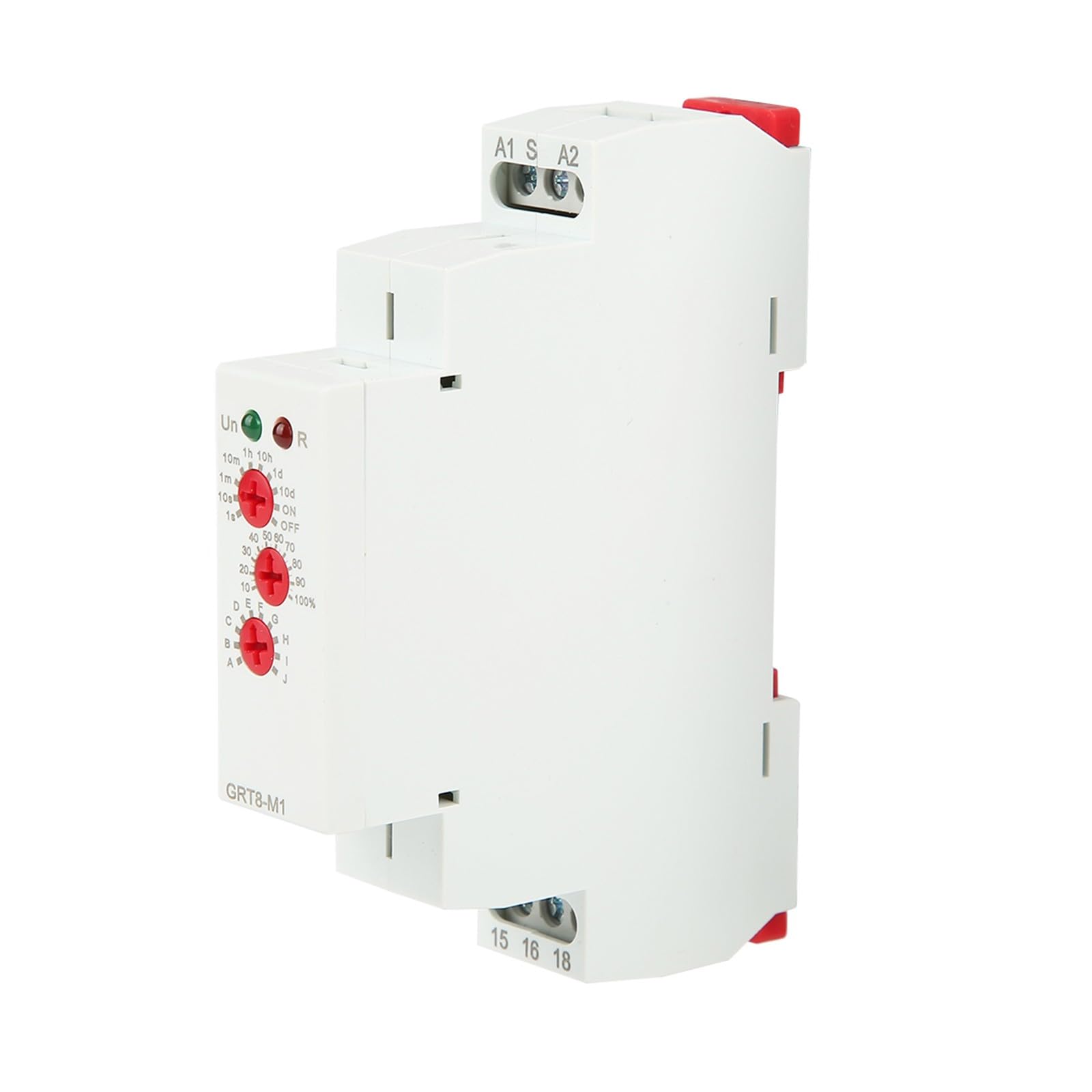 GRT8-M1 Multifunctional Power Off Delay Time Timer Relay with 10 Functions DIN Rail Mount AC for Industrial Equipment 220V DelayTime Relay