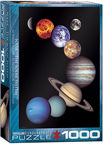 EuroGraphics Nasa Solar System 1000 Piece Puzzle