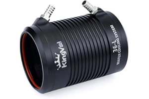 KingVal Replacement Water Cooling Jacket Unit Compatibe with KINGVAL 3680 RC Boat Brushless Motor