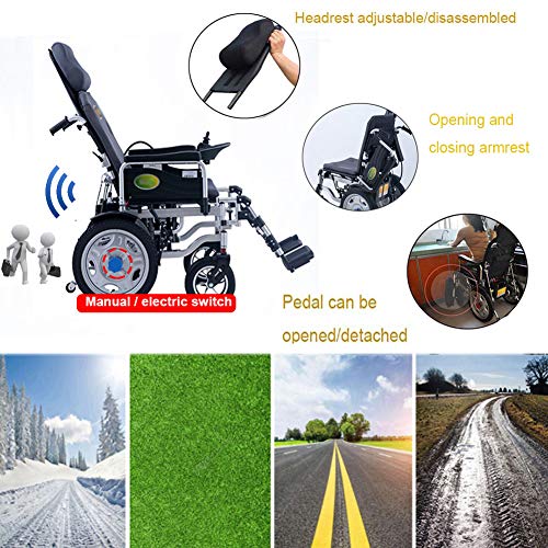 DGPOAD-Heavy-Duty-Electric-Wheelchair-with-Headrestfoldable-Folding-and-Lightweight-Portable-Powerchair-with-Remote-Controlelectric-Power-or-Manual-Manipulationadjustable-Backrest-and-Pedal