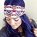 Red White & Skulls. Headbands By Hippie Runner. The #1 Choice For Athletes! No Slip, No Drip Headbands For Running, Walking, Exercise Or Fashion!
