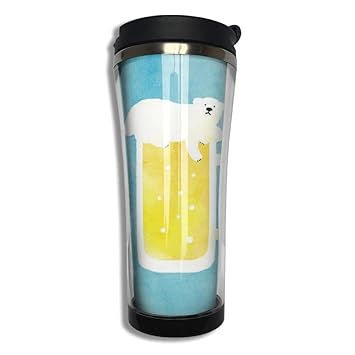 Amazon しろくま コーヒーマグ 真空断熱 タンブラー ふた付き