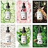 Korean Skin Care Face Mask Sheets - Natural Ampoule Masks set (pack of 6) - Snail, Collagen, Red Ginseng, White Pearl…
