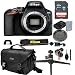 Nikon D3500 DSLR Camera Body (No Lens)+ 32GB Card, Tripod,Case and More (13pc Bundle)thumb 4