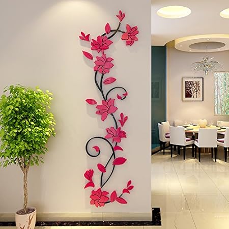 Sunny Dream Pegatinas de Pared de Cristal 3D TV Estéreo ...