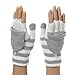 Stretch Fingerless Flip Mitten Winter Gloves for Women & Teens Great for Texting