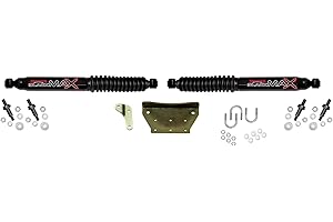 Skyjacker 8299 Dual Steering Stabilizer Kit (for Ford F-250/350 Super Duty and Excursion - Black)