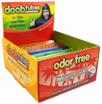 Doob Tubes - Small Airtight Packaging Tubes - 1 Box/25 Tubes by DoobTube