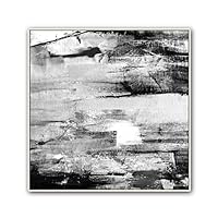 Framed Canvas Wall Art Abstract Circle Canvas Prints Home Artwork Decoration for Living Room,Bedroom - 16x16 inches