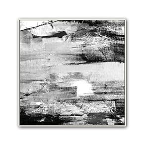 Framed Canvas Wall Art Abstract Circle Canvas Prints Home Artwork Decoration for Living Room,Bedroom - 16x16 inches