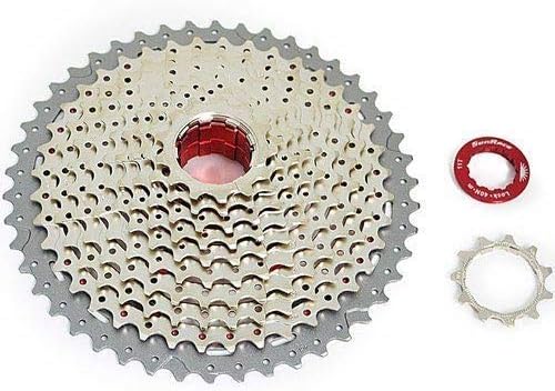 SunRace CSMX8 Wide Ratio Cassette 11-46T, 11 Speed, Silver, XTE1380 - Image 4