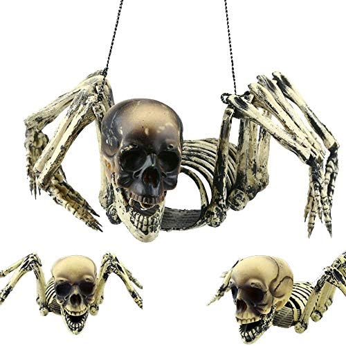 HYCZW Halloween Decoration, Halloween Decoration Skeleton Decoration Life Halloween Skeleton Sets of Body Accessories for Best Halloween Decoration Posable Skeleton Decoration
