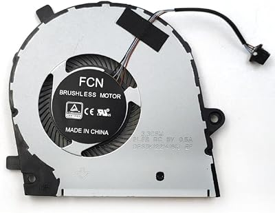 Fleshy Leaf CPU Cooling Fan for DELL Vostro 5391 5390 Inspiron 7391 Latitude