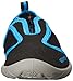 Speedo Women's Water Shoe Zipwalker 4.0 Athletic,Black/Turquoise,9 Womens US