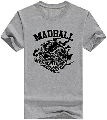 Llynice Freddy Madball in The t-Shirt Funny Mens Pullover Cotton T-Shirt