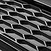 Front Grille Fits For 2009-2014 Ford F-150 F150 Grille Matte Black Raptor Style Grille Conversion Grill with Letters F,R and Evil eyes Style Detachable Cover