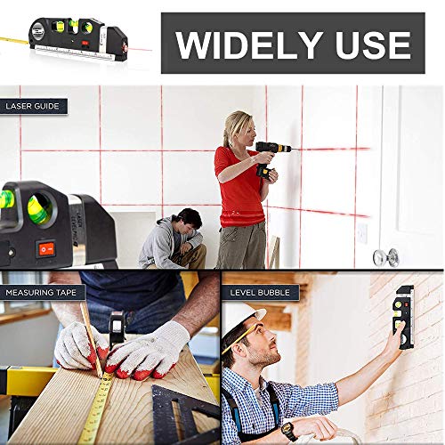 Picture Hanging Kit, Picture Frame Hanger Tool, Laser Level Picture Hanging Measurement Tool, 222 Pieces Photo Hanging Accessories with Picture Hanging Hardware, Hooks, Nails and Wire - Thumbnail 5