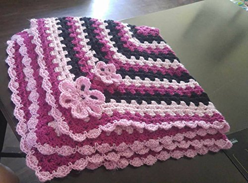 crochet blanket for baby girl