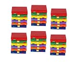 Jacobs Ladder - Pack Of 6 Classic Colorful Wooden Toy Ladders