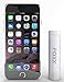 Foxx Mini 2600mah Lipstick-sized High Capacity Portable Charger External Battery Power Bank With Built In LED Flashlight (Silver)