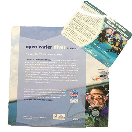 PADI Open Water Diver Manual with Dive Computer Simulator Acess Card