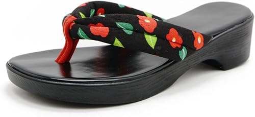 Amazon 下駄 サンダル 下駄サンダル レトロ モダン 日本製 レディース ノーブランド品 ファッションサンダル