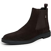 BOSS Men's Calev Suede Leather Chelsea Boots