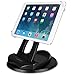 Macally Rotating Tablet Stand Mount with Detachable Handheld iPad Holder for Apple iPad Air/Mini/Pro 9.7, 10.5, Samsung Galaxy Tab 4/A, Kindle Fire HD 7/8/10 Xoom, Thrive, Nexus, 7-10 Inch Tablets etc