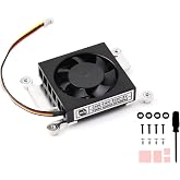 Waveshare Raspberry Pi CM5 Cooling Fan, 500010% RPM, 5V, 54x39x13mm, Desktop/Radiator Compatible