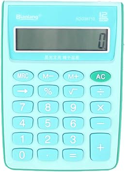 Amazon 電卓単純なポータブル標準機能電卓緑 電卓 文房具 オフィス用品
