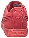 PUMA Men's Suede Emboss Iced Fashion Sneakers, High Risk Red, 11 D US