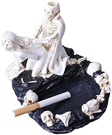 Zmmyr Resin Beauty Ashtrays Love Never Dies Creative Personality Fun Sexy Cigarette Ash Trays for Smoker Gift (Style 2)