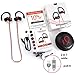 Workout Headphones - UPGRADED 2018 - Sport Headphones - Wireless Headphones - Best Wireless Earbuds - Running Headphones - Waterproof Headphones - IPX7 - w/ Mic Noise Cancelling - for Women Men
