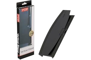 NSLIKEY GGZone Skid Proof Vertical Stand Holder Base Dock Mount Bracket for Sony PS3 Super Slim PS3 4000 Console Game Stand Holder Plastic Base