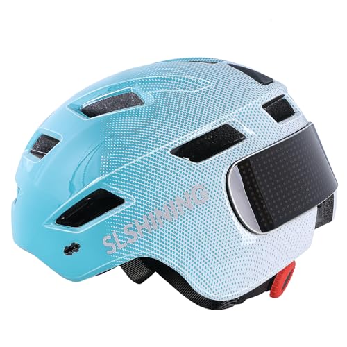 Helmet for Kids & Toddler 3-14: Adjustable Kids Bike Helmet with 64 Images LED Light for Boys Girls Kid Helmets Ages 3-14 Kid