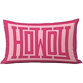 uinwk Howdy Pillow Cover 12x20, Western Southwestern Throw Pillows Cover for Cowgirl Cowboy Room Bedroom College Dorm Decor, Western Decor for Home （Colorful-1）